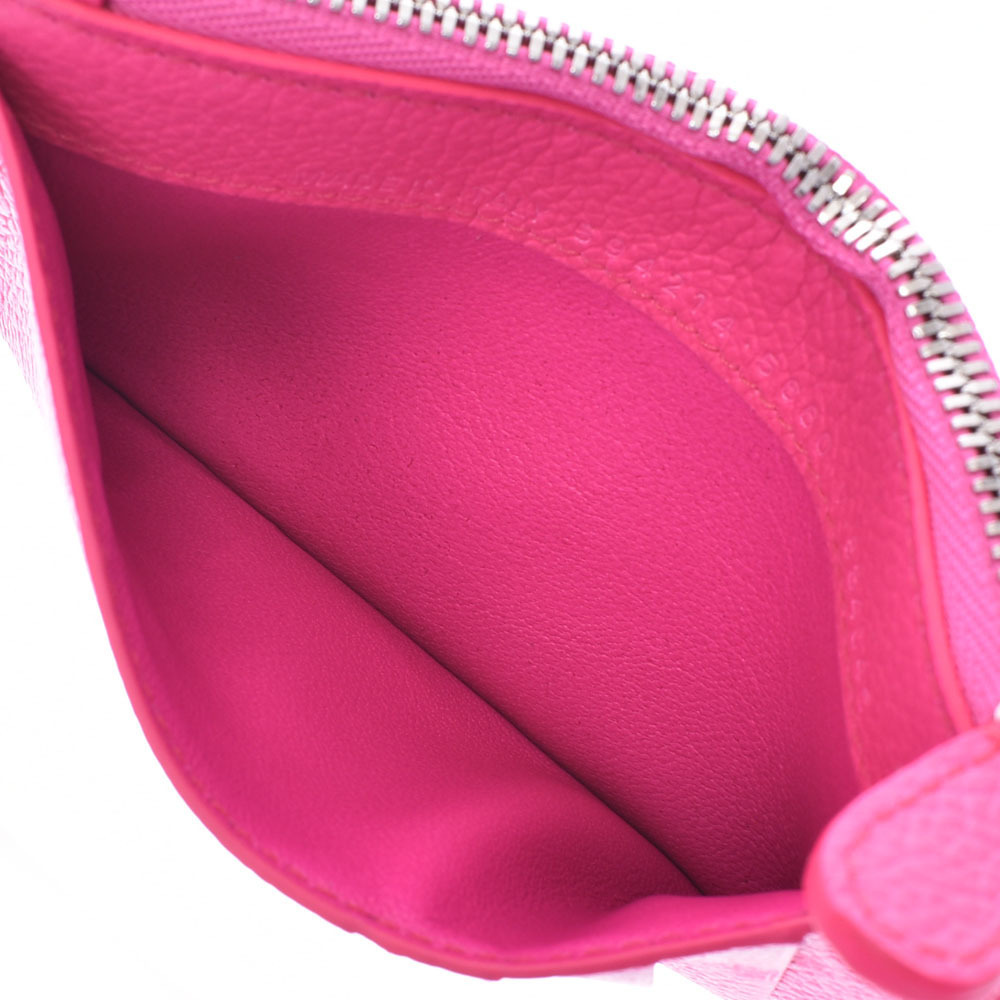 Balenciaga Pink Card Wallet Calfskin - Picture 11 of 12